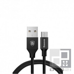 Câble micro USB noir tressé Baseus