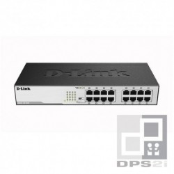 Switch ethernet 16 ports gigabit D-Link
