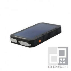 Batterie externe solaire 12000mAh USB duo 2.1A